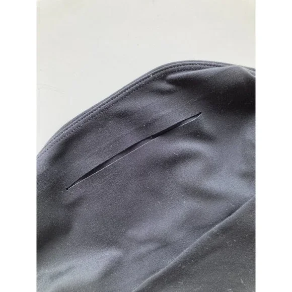 GIRLFRIEND COLLECTIVE Black Float Set Juliet Bra High Rise Bike Shorts, Size S/M - Picture 14 of 16